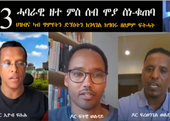 ATV: ዘተ ብዛዕባ ጥምየት ኤርትራ ምስ ሰብ ሞያ ስነ-ቁጠባ – ህዝብና ካብ ጥምየትን ድኽነትን ክገላገል ዝውሰዱ ስጉምታትን ፍትሓትን – P3