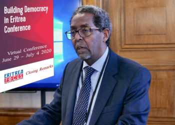Eritrea Focus Chairman, Habte Hagos: Virtual Conference Closing Remarks – 4 July 2020