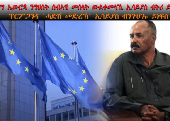 ATV:ፓርላማ ኤውሮጳ ንምልካዊ ስርዓት ኢሳይያስ ዝኹንን ተሪር ውሳኔ ኣሕሊፉ – ፕሮፖጋንዳ `ሓድሽ መድረኽ` ውልቀመላኺ ኢሳይያስ ይነፍስ ኣሎ EU Eritrea