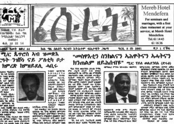 ኣርካናት ገድልን ናጽነትን፡ ግዳያት መስከረም 2001 ብቓላቶም:  ዝርርብ ሚኒስተር ሃይለ ወልደትንሳኤን ሚኒስተር ጴጥሮስ ሰለሙንን ምስ ጋዜጣ ሰቲት