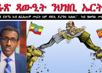 ATV: ህጹጽ መጸዋዕታ ንዝህቢ ኤርትራ! `ደቅኻ ኣብ ዘይመሬቶም ከም ቆጽሊ ይረግፉ ኣለዉ` – ምስናይ ምስክርነት ኣብቲ መጋርያ ሓዊ ዝወዓሉ ውጻእ መዓት