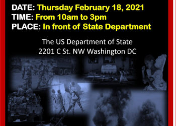 Public Demonstration by Global Yiakil: Stop the war in Tigray/ Eritrean Soldiers Must Leave Tigray Immediately