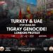 Turkey & UAE Stop Enabling Tigray Genocide – London Protest December 22nd, 2021