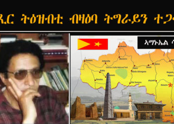 ሓጺር ትዕዝብቲ ብዛዕባ ትግራይን ተጋሩን – ኣማኑኤል ሳህለ