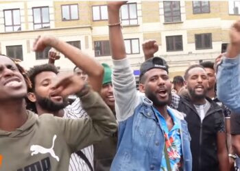 ERITREA: POLICE FORCIBLY DISPERSE AND ARREST COUNTER PROTESTORS TO PRO-GOVERNMENT GATHERING IN LONDON